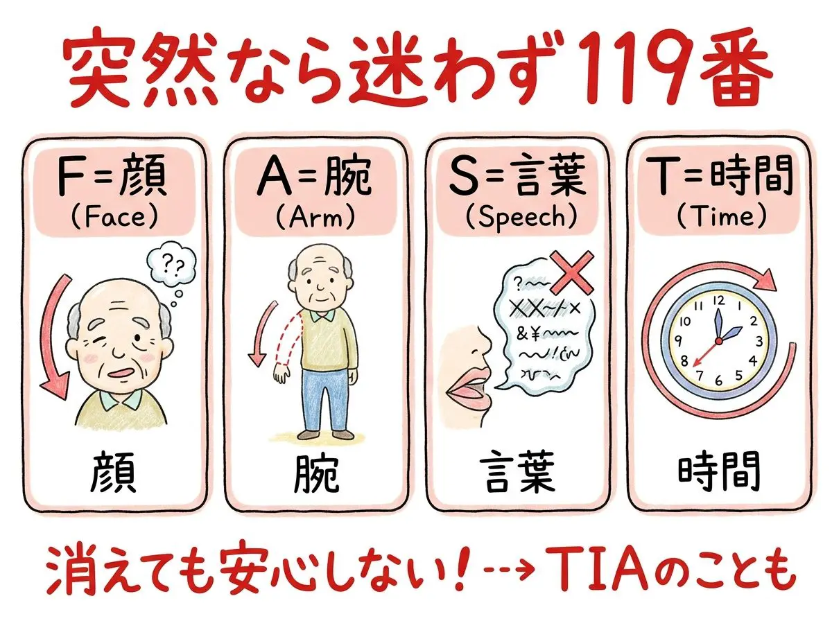 熱中 症 脳 梗塞 見分け 方